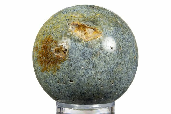 Polished Cosmic Jasper Sphere - Madagascar #330130